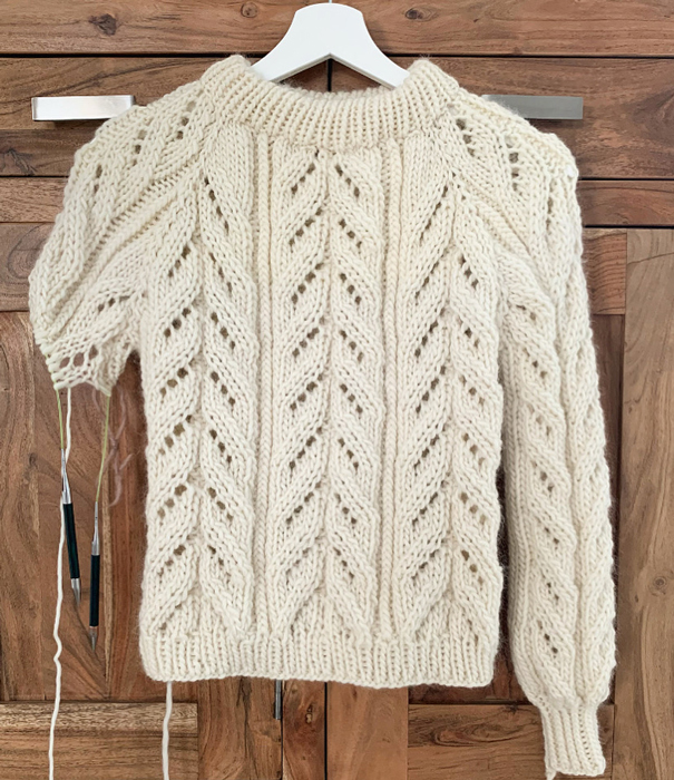 Vores firma tendens Fern Inverno Sweater - Knitting Pattern by TheKnitStitch