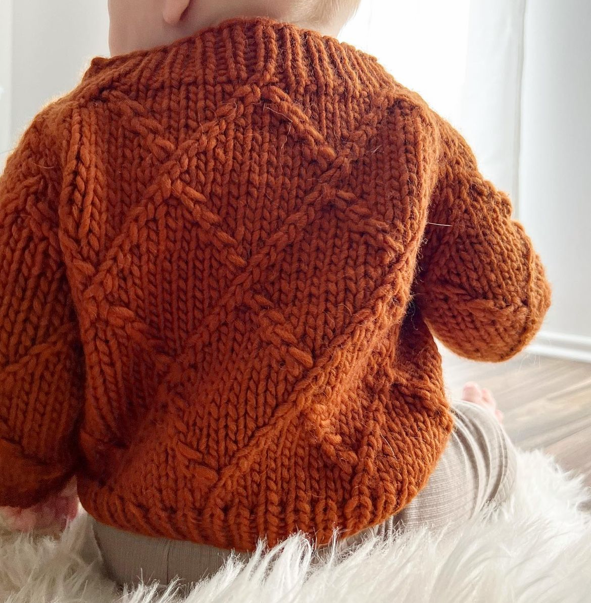 Inverno Sweater Kids Edition - knitting pattern by TheKnitStitch
