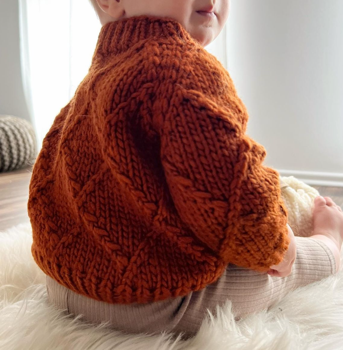 Inverno Sweater Kids Edition - knitting pattern by TheKnitStitch