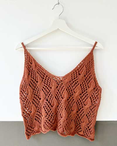 Sand Waves Top by TheKnitStitch