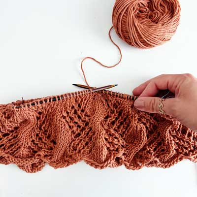 Sand Waves Top by TheKnitStitch